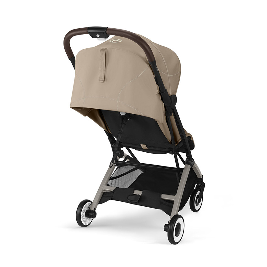 Poussette canne ultra-compacte Orfeo taupe/almond beige 