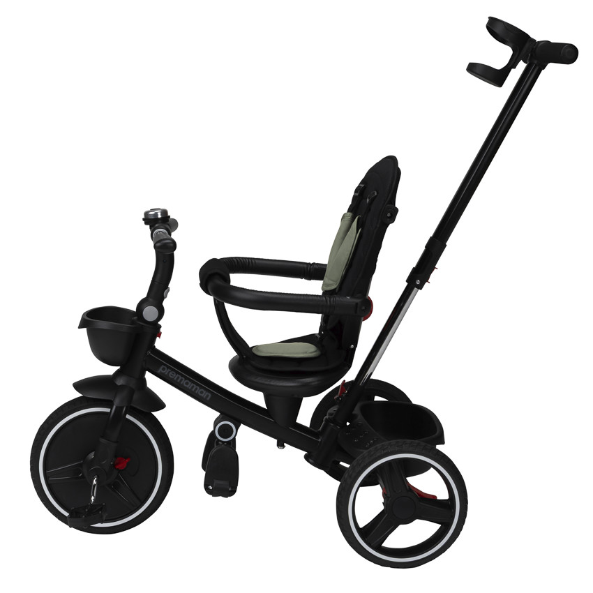 Tricycle évolutif Triky 5 en 1 vert 