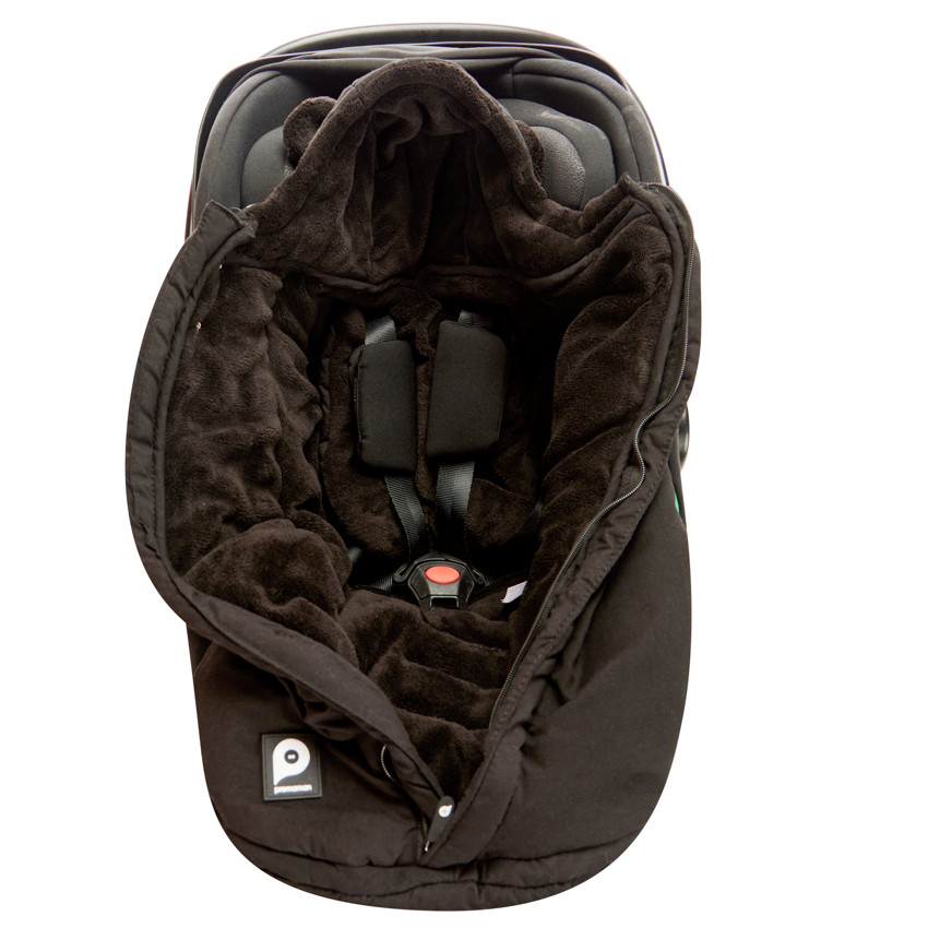 Chancelière pour siège-auto coque Nours Cosy noir 