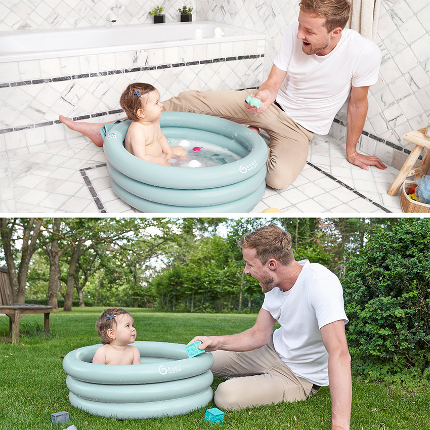 Baignoire bébé gonflable Bébé confort. Idéal pour un bain normade.
