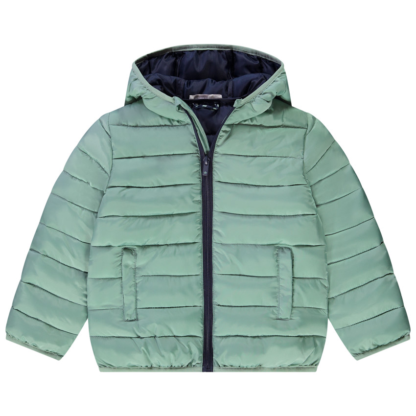 Doudoune légère à capuche matelassée pour garçon