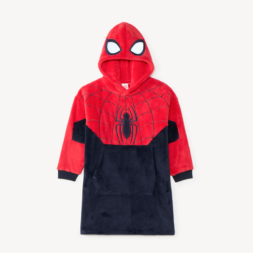 Sweat plaid garçon en sherpa Spider-Man Marvel