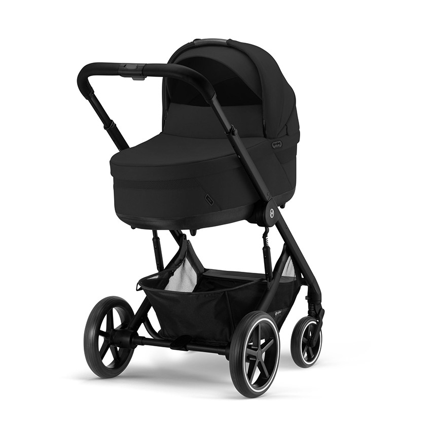 Nacelle bébé Cot S Lux Balios 2023 - Moon Black - Noir (Cybex) - Image 1
