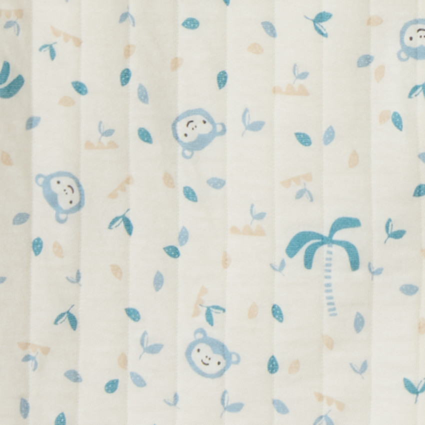 Gigoteuse matelassée TOG 1.5 imprimé singes pour bébé garçon 