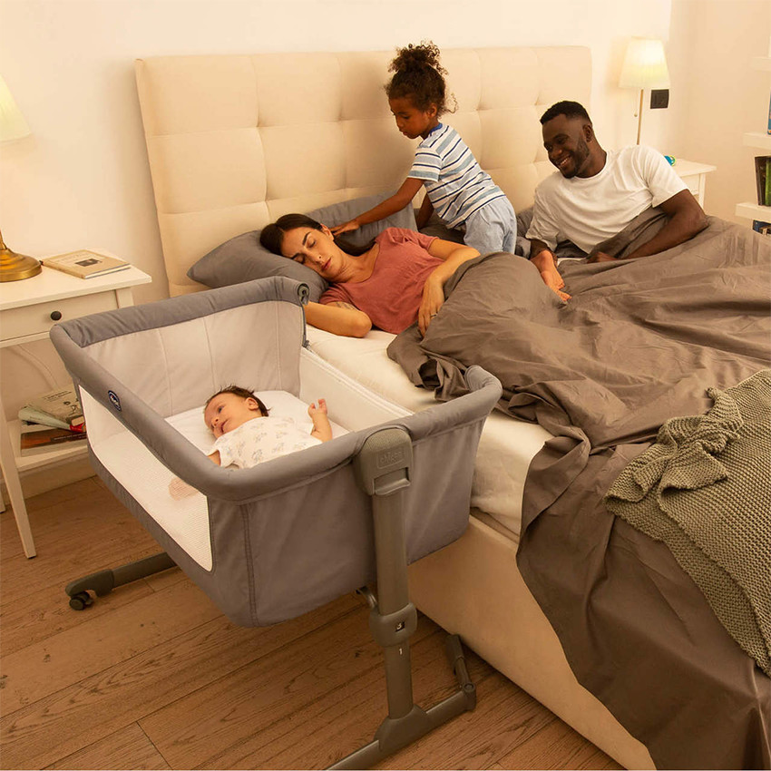 Berceau cododo Next2Me Essential dove relux - Beige (Chicco) - Image 2