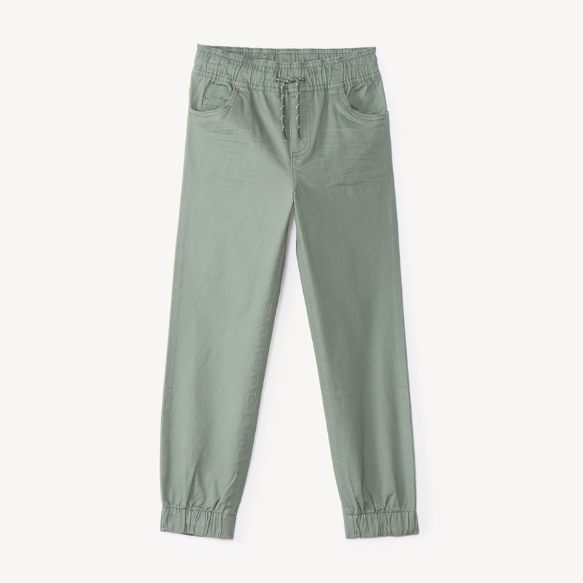 Pantalon style jogger en toile pour garçon