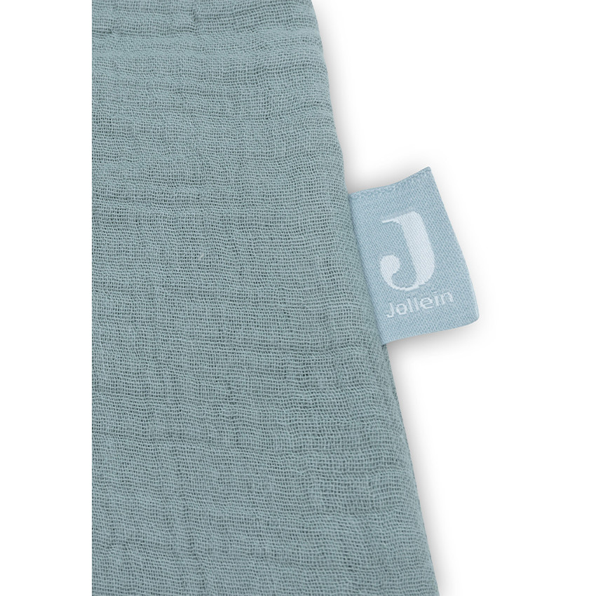 Gigoteuse sans manches 90cm gaze de coton Sea Green 