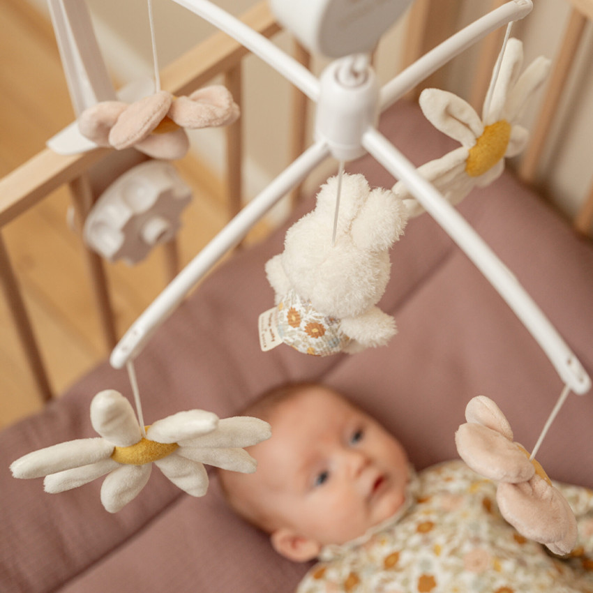 Mobile musical Miffy x Vintage Little Flowers 