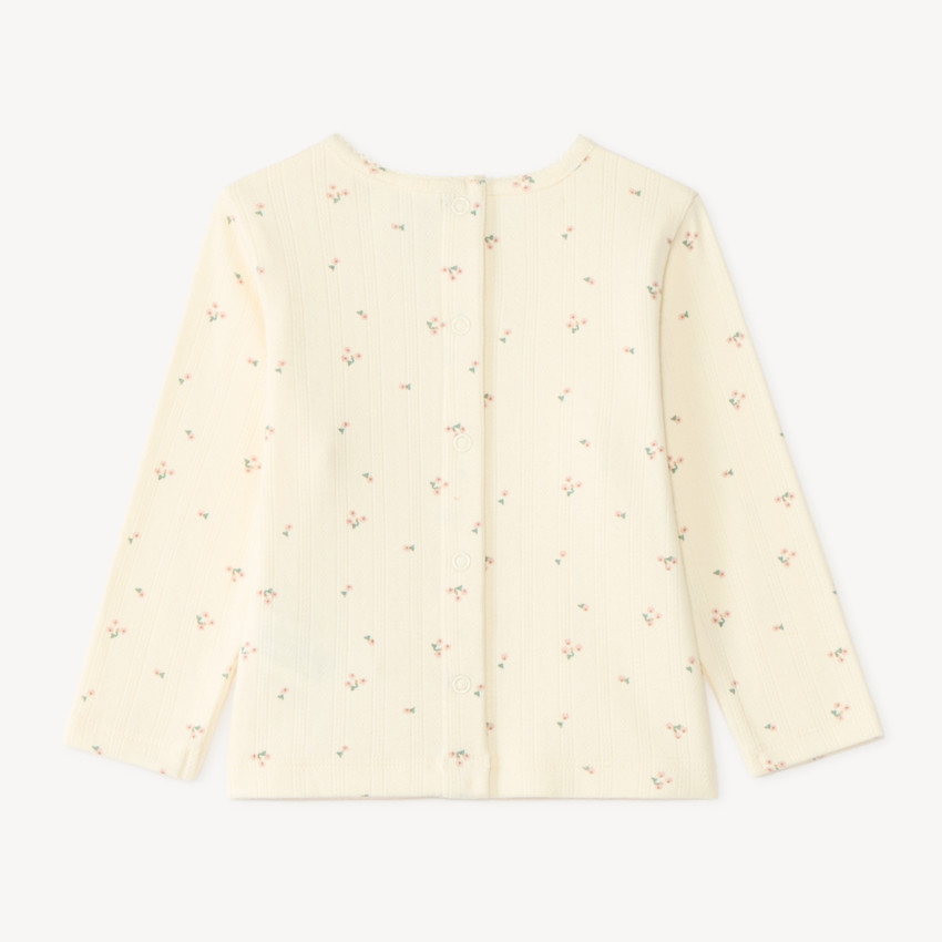 Ensemble 2 pièces bébé fille t-shirt et salopette fantaisie 