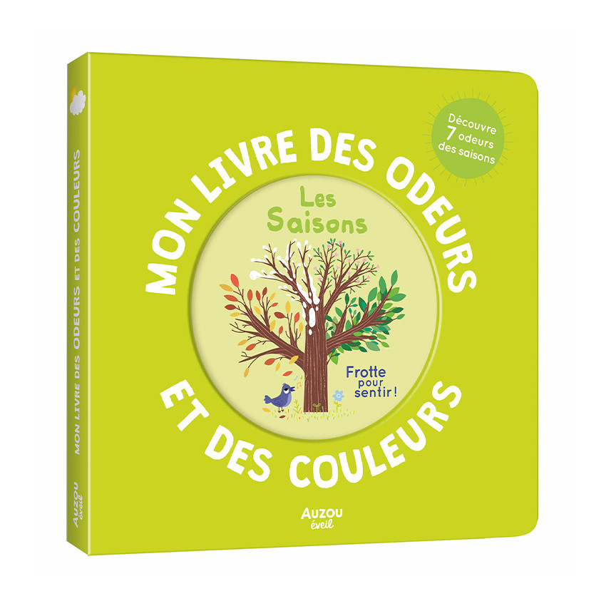 Imagier olfactif "Mon livre des odeurs et des couleurs - Les saisons" 