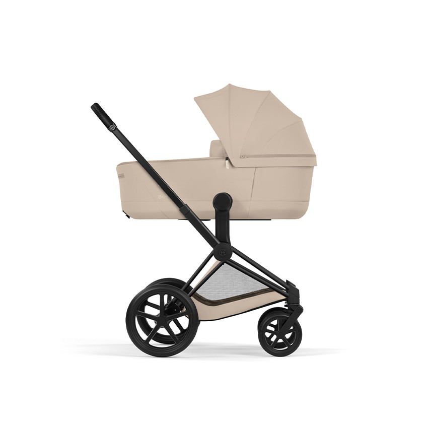 Poussette Duo Priam - Matt Black/Cozy Beige 