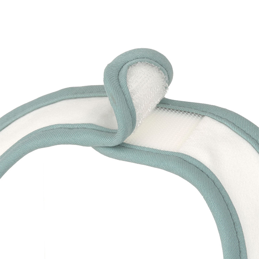 Lot de 5 bavoirs imperméable coton bio Tiny Team Chien 