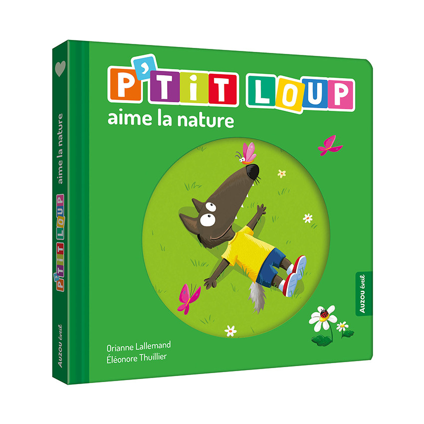 Livre "P'tit Loup aime la nature" 