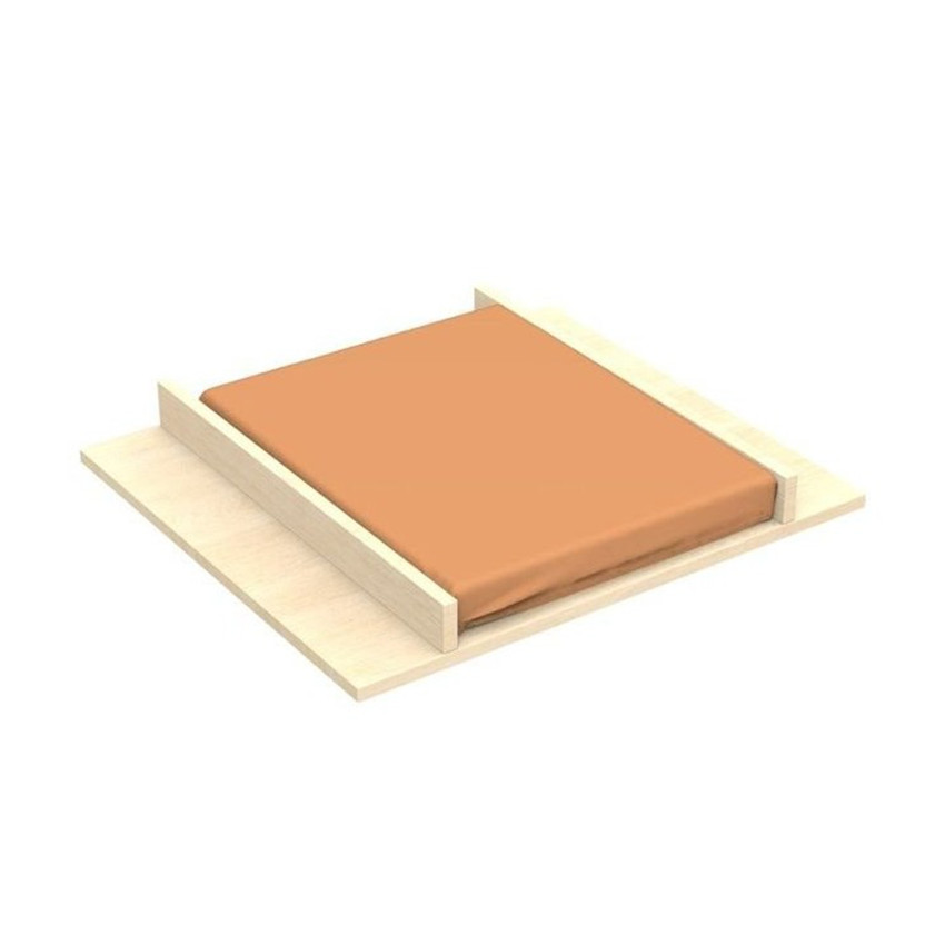 Plan à langer pour commode Nature chêne velours 