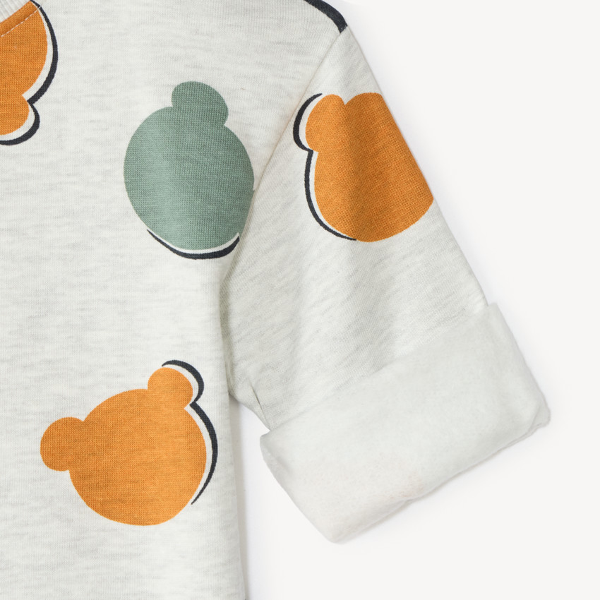 Ensemble de jogging bébé garçon imprimé ourson 