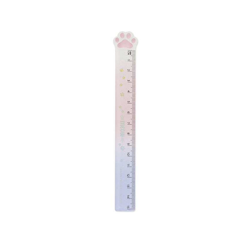 Règle Meow - 15 cm 