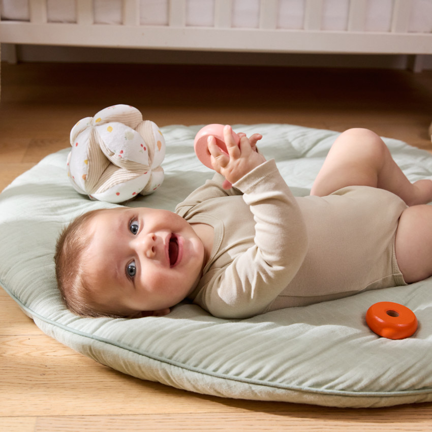 Lot de 5 bodies manches longues unis pour bébé