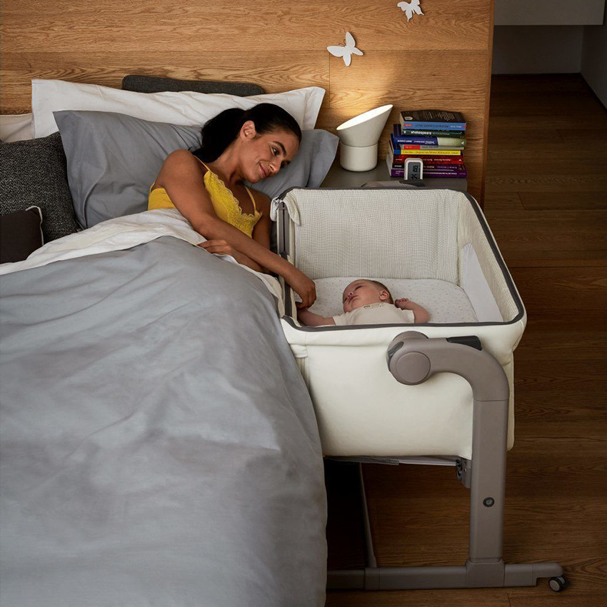 Berceau Next2Me Magic - White snow 