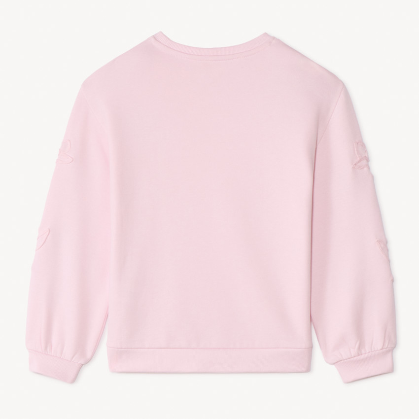 Sweat molleton oversize avec cording pour fille 