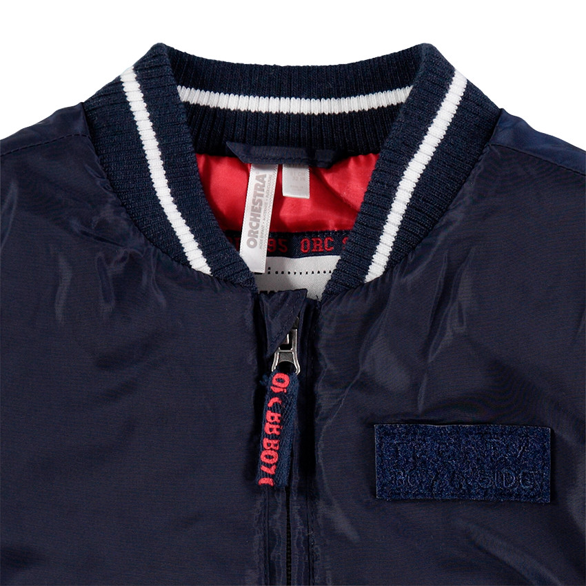 Blouson style teddy avec poches zippées 