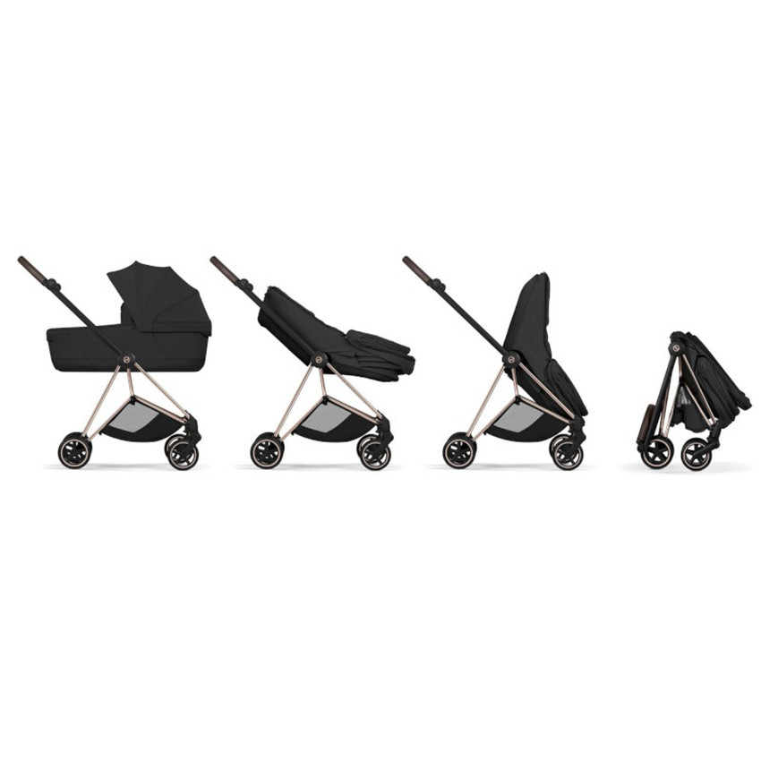 Nacelle pliable Luxe Mios/Coya Style Collection Sepia Black 