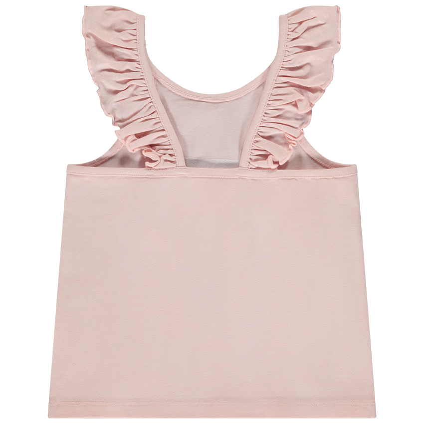 Débardeur volanté avec print pailletée Marie Disney pour bébé fille 