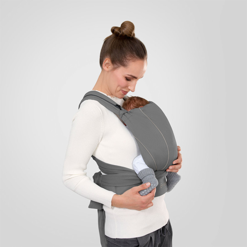 Porte bebe echarpe Maira Tie Denim Blue