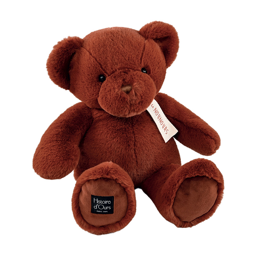 Nounours en peluche cannelle 40 cm 