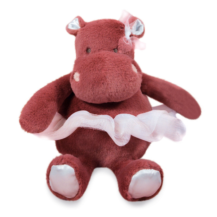 Peluche Hippo tutu - Terracotta 