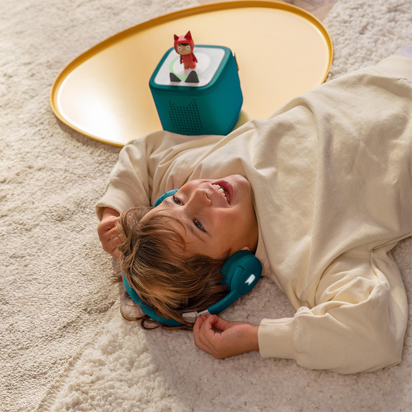 Casque Bluetooth pliable vert océan 