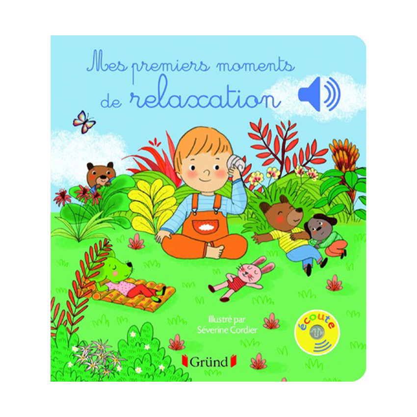 Livre sonore Mes premiers moments de relaxation 