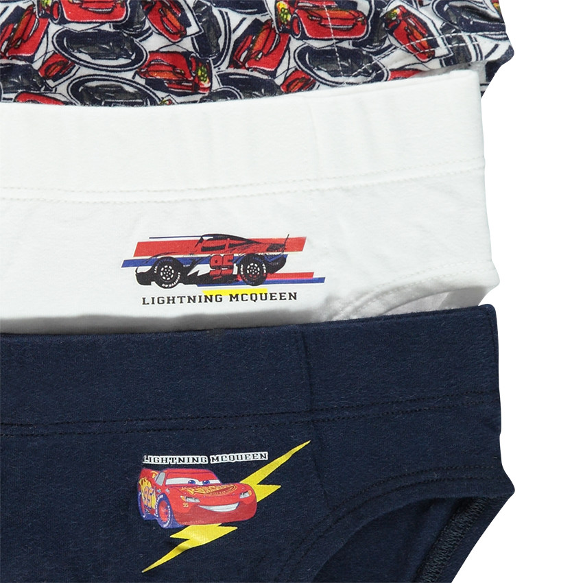 Lot de 3 slips en coton Disney/Pixar® print Cars 
