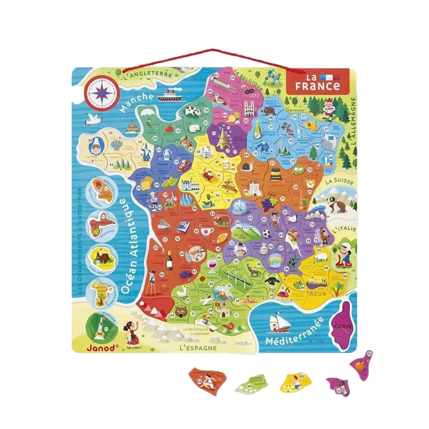 Puzzle magnétique - France 