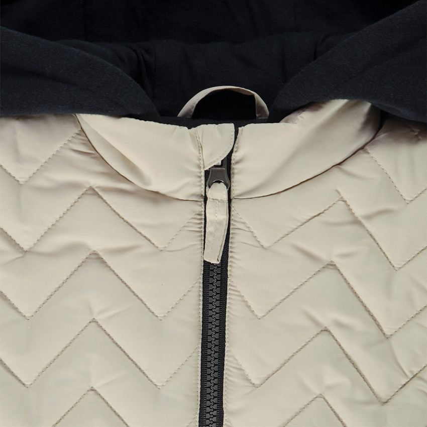 Doudoune sans manches matelassée à capuche pour garçon 