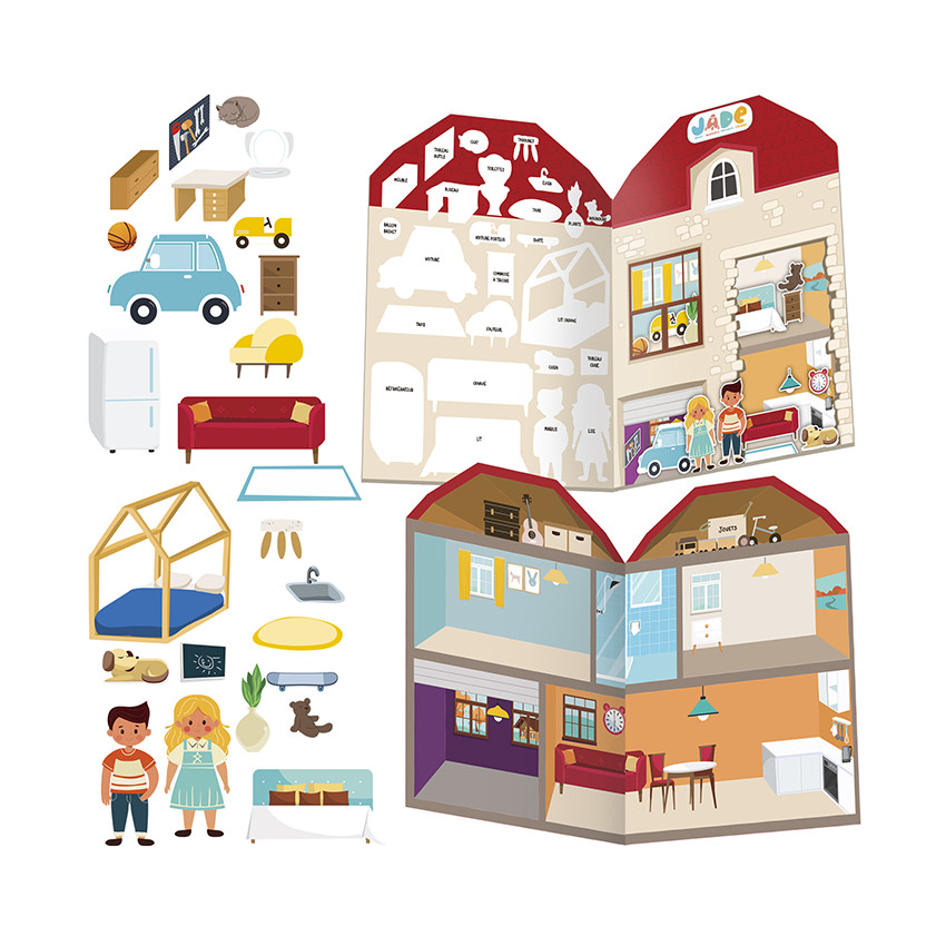 Livre d'activités Ma Maison Magnétique 