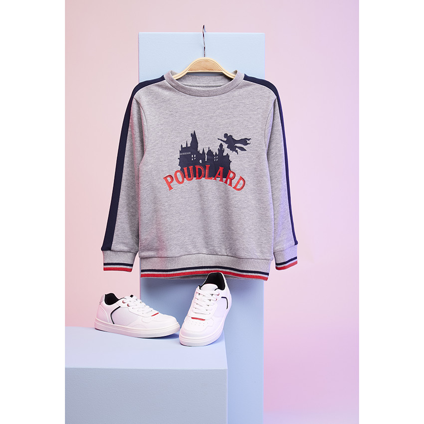 Sweat en molleton print Harry Potter Warner pour garçon 