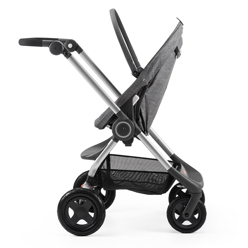 Châssis + siège Scoot V2 sans capote - Noir mélangé 