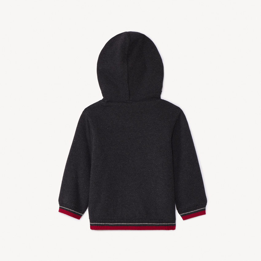 Gilet en tricot avec rennes de Noël pour bébé garçon 