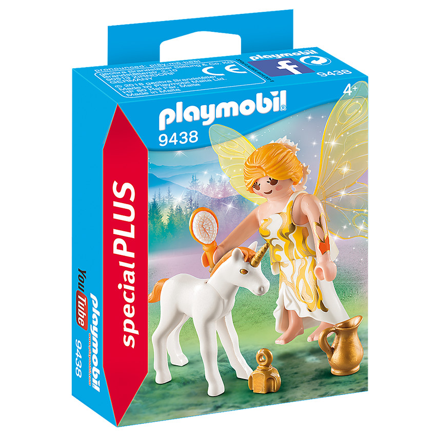 Playmobil - Fée et bébé licorne 
