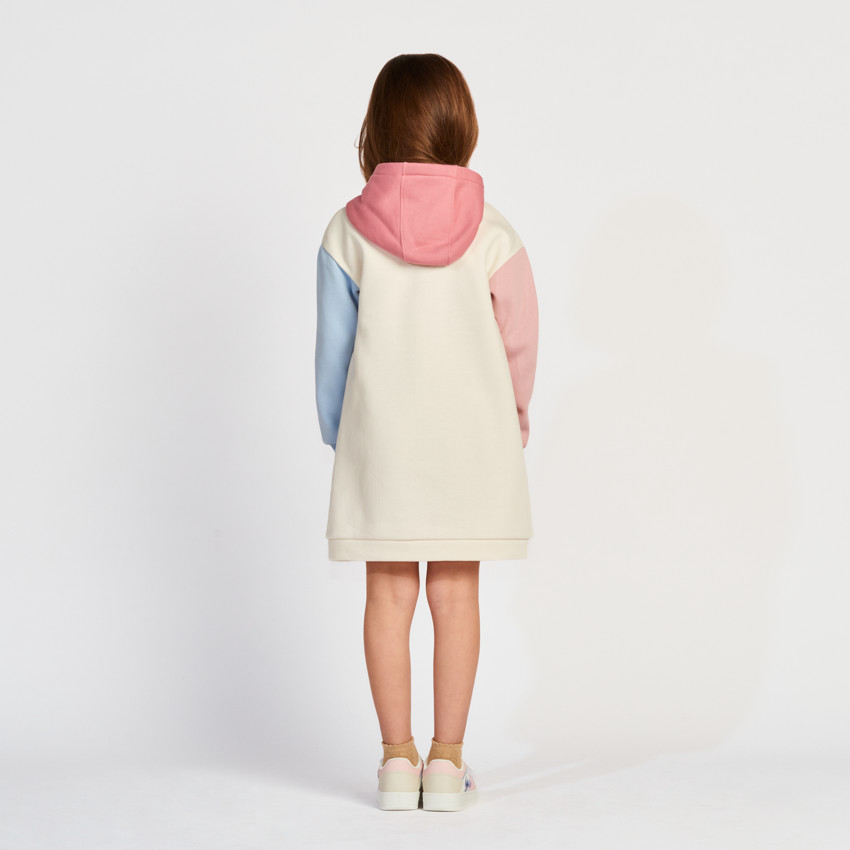 Robe à capuche en molleton Stitch Disney pour fille 