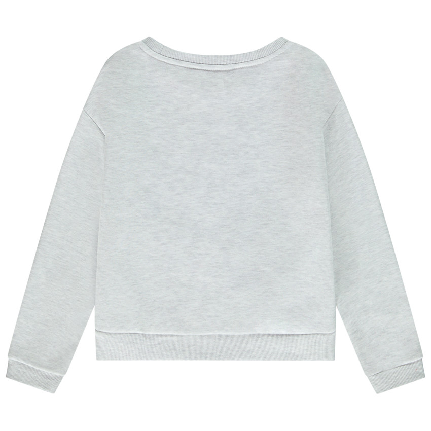 Sweat en molleton gratté avec sequins pour fille 