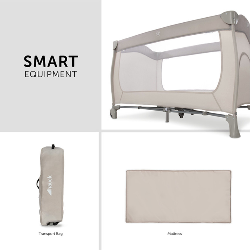 Lit de voyage Sleep N Play Go Plus Beige 60x120cm 