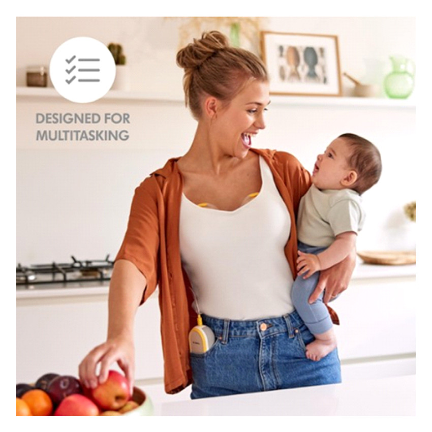 Tire-lait portable Freestyle mains libres double électrique  