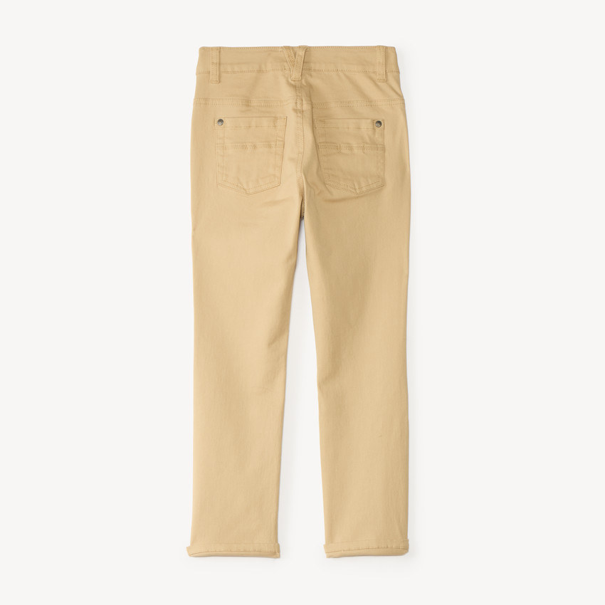Pantalon slim uni pour garçon 