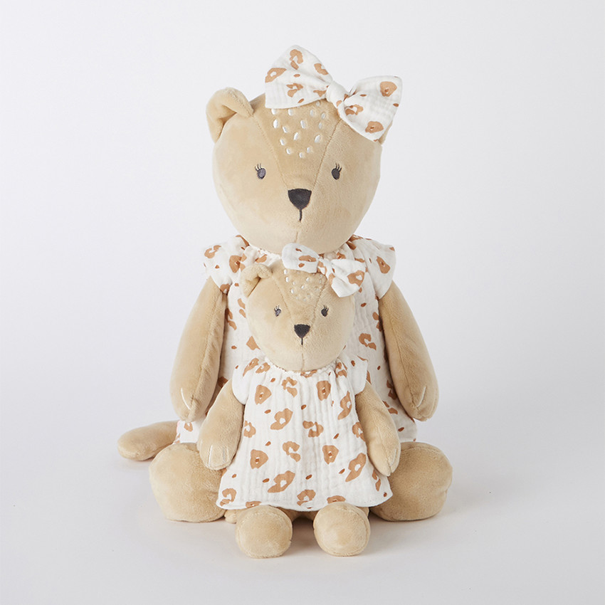 Peluche medium Kendi en veloudoux 40 cm Main Peluche medium Kendi en veloudoux 40 cm