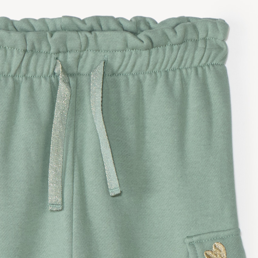 Pantalon de jogging bébé fille style cargo 