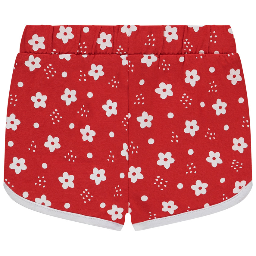 Short de sport imprimé fantaisie pour bébé fille 