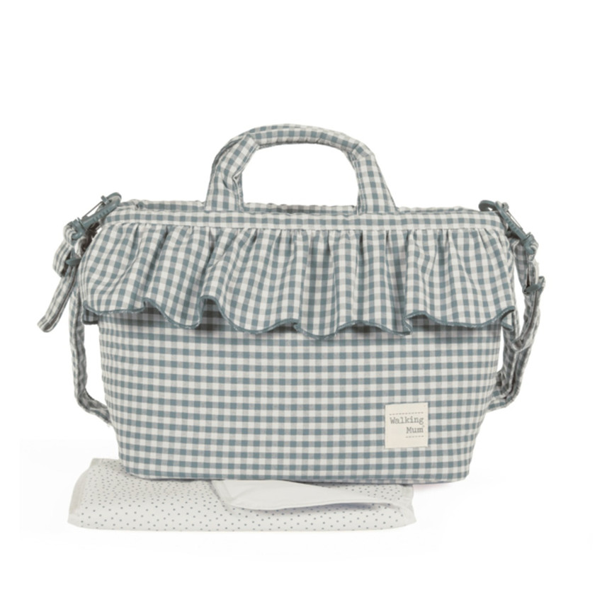 Sac à langer Praliné Vichy Matcha 