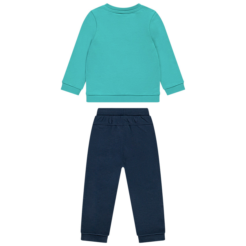 Ensemble sweat et pantalon de jogging motif robot pour bébé garçon 