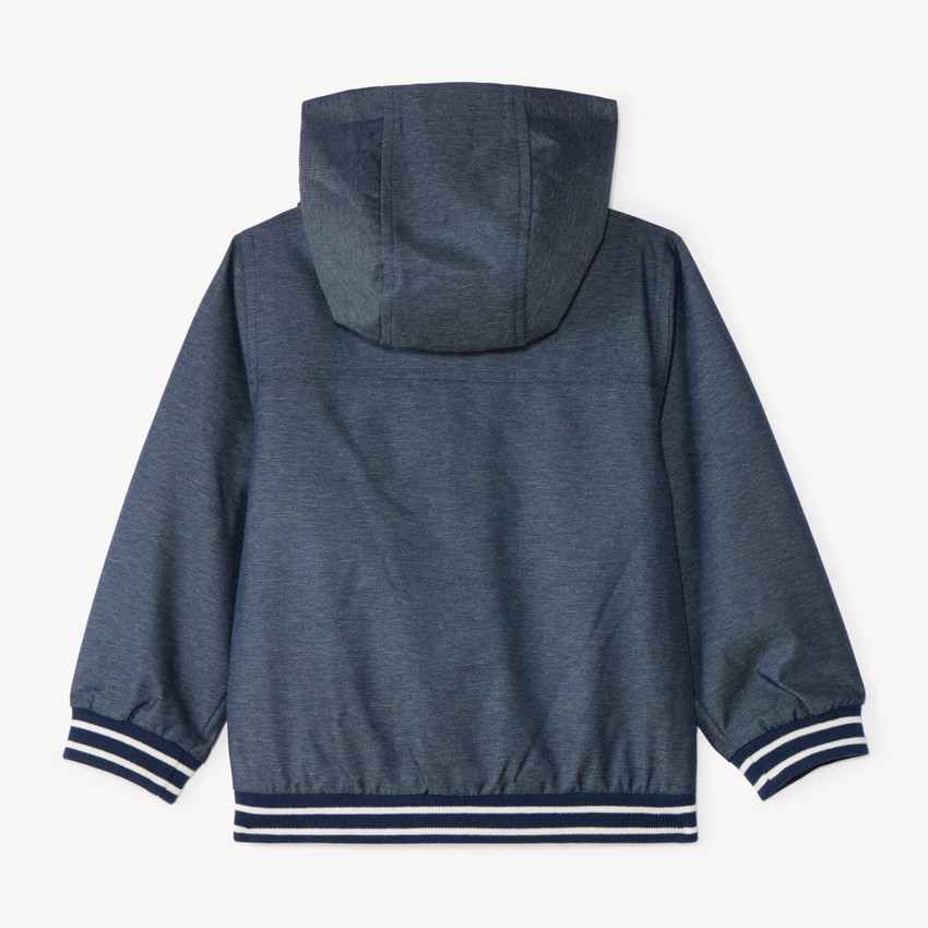 Coupe-vent en toile à capuche pour garçon  